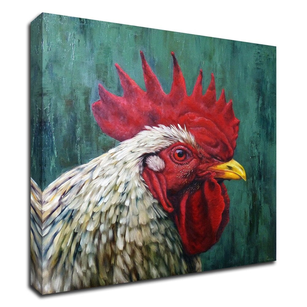 Big Red by Lucia Heffernan - Premium Canvas Art Print - Ready to Hang Wall Decor - Perfect for Living Room, Bedroom & Office Decor