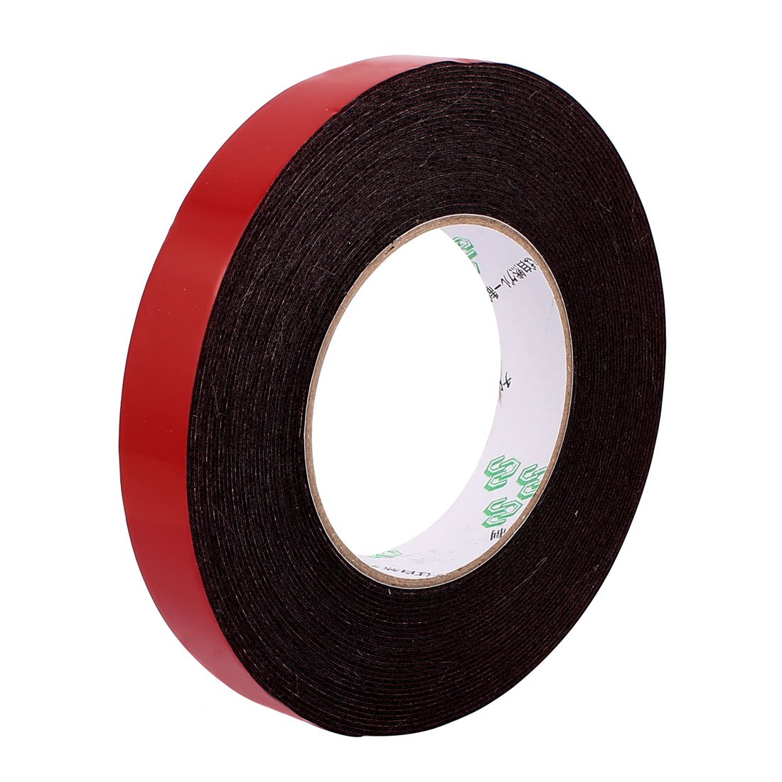 uxcell 20mm x 1mm Double Sided Sponge Tape - Heavy Duty Adhesive Foam Strips for Mounting, Sealing & Crafts - 10 Meters (33Ft) - Perfect for Home DIY, Picture Hanging & Office Organization