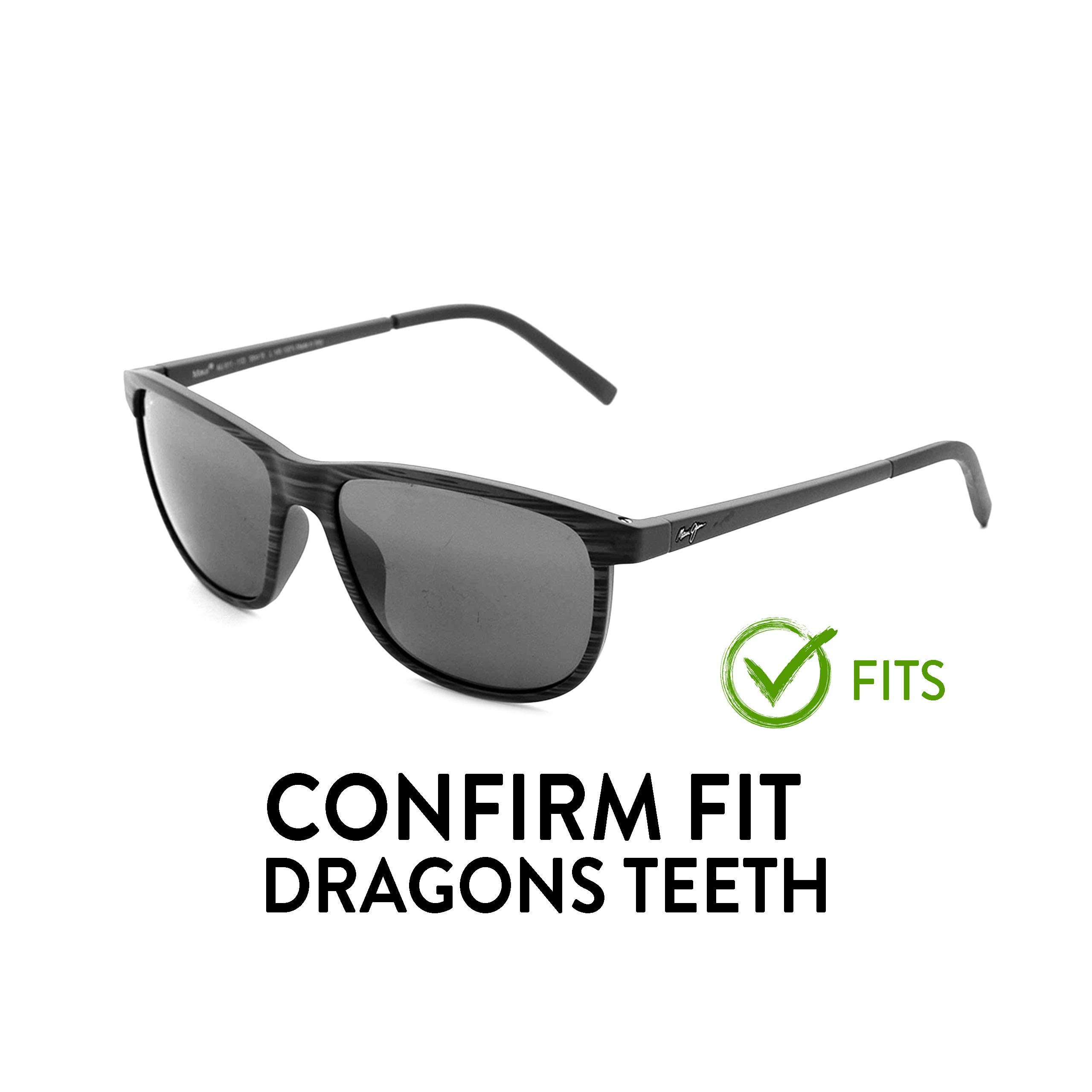 Apex Lenses Polarized Replacement Lenses for Maui Jim Dragons Teeth MJ811 Sunglasses - UV Protection & Anti-Glare for Driving, Fishing & Outdoor Activities