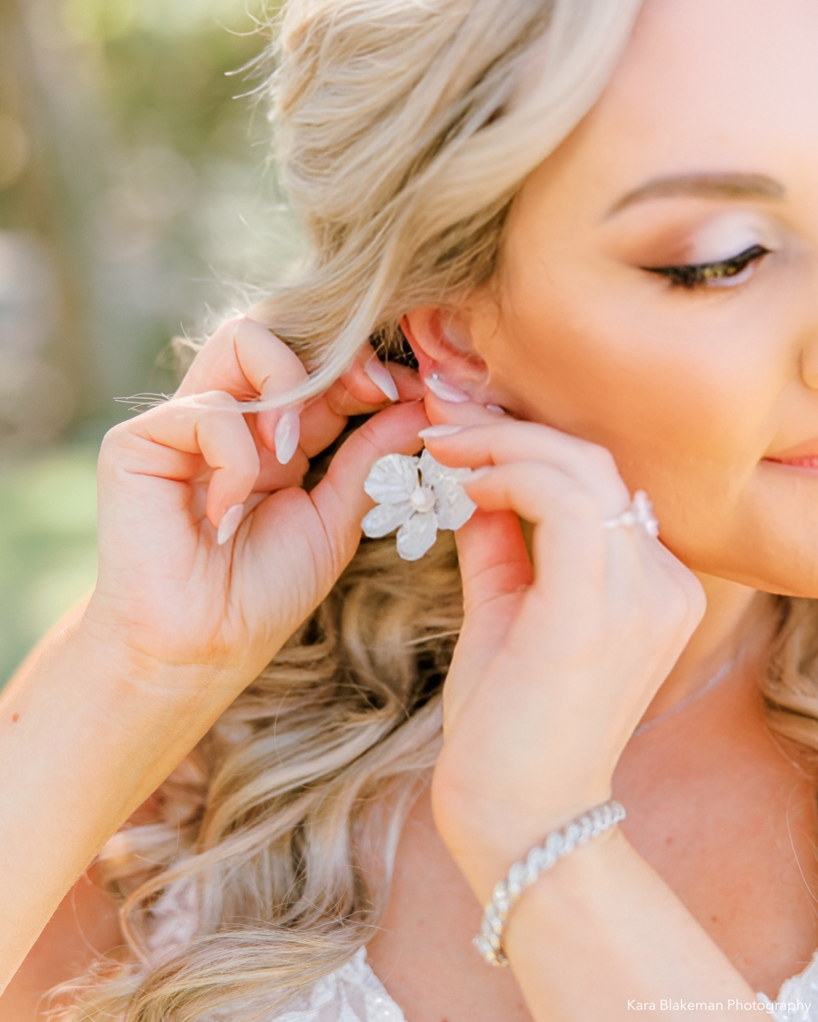 Nia Flower Earrings for Women - Elegant Floral Dangle Earrings for Party, Wedding, and Everyday Wear
