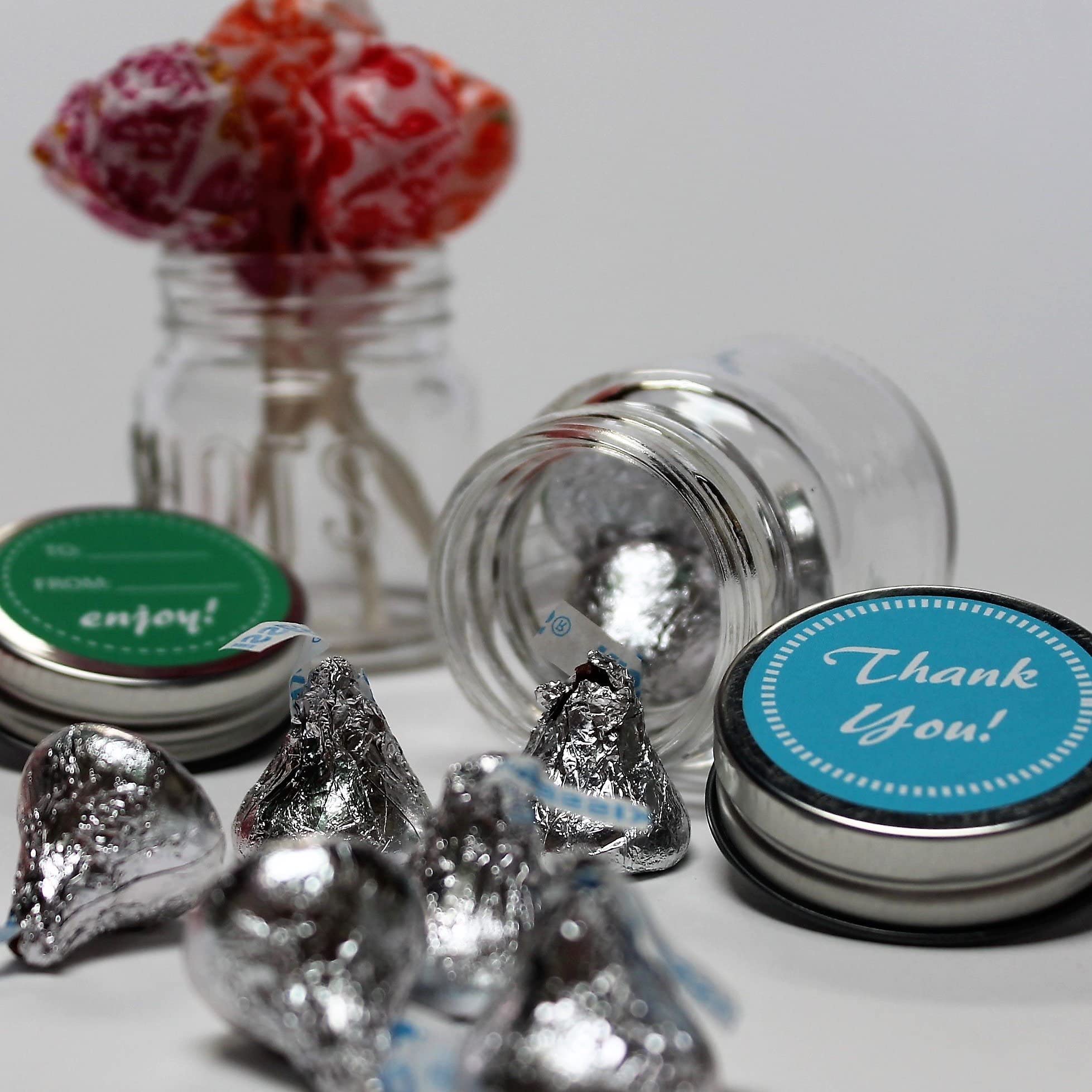 24-Pack 2oz Mason Jar Shot Glasses with Leakproof Lids - Perfect for Cocktails, Party Favors, Wedding Decor, DIY Crafts & Candle Making - Ideal for Home Bars, Bridal Showers & Gift Giving