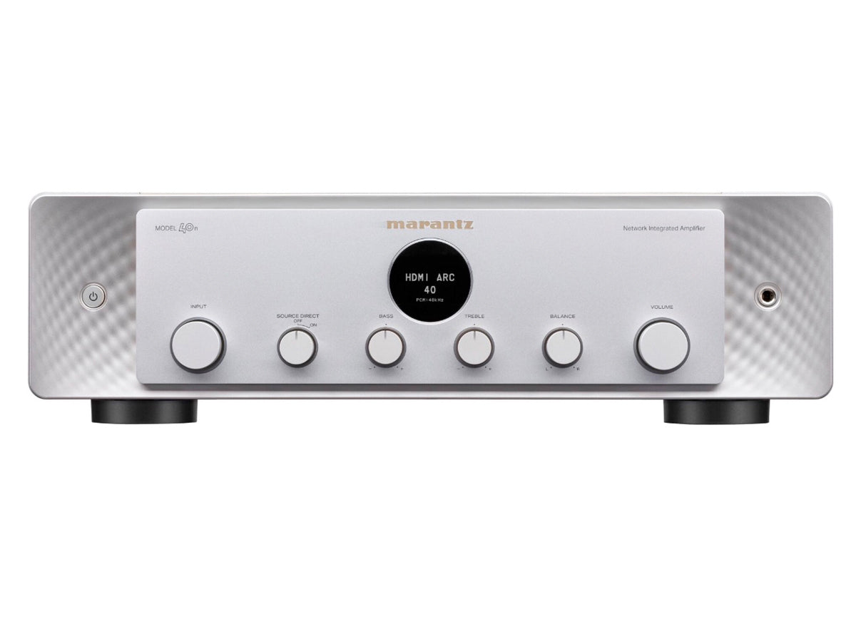 Marantz MODEL 40n Integrated Streaming Amplifier - Hi-Fi Audio System for Home Theater & Music Listening | Perfect for Living Rooms, Home Studios & Audiophiles