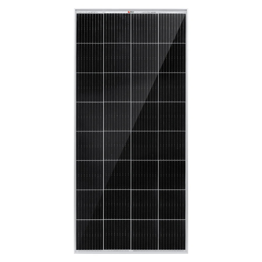 Rich Solar MEGA 200 Watt 12V Monocrystalline Solar Panel - High Efficiency Portable Solar Power for RV, Boat, Off-Grid & Emergency Use