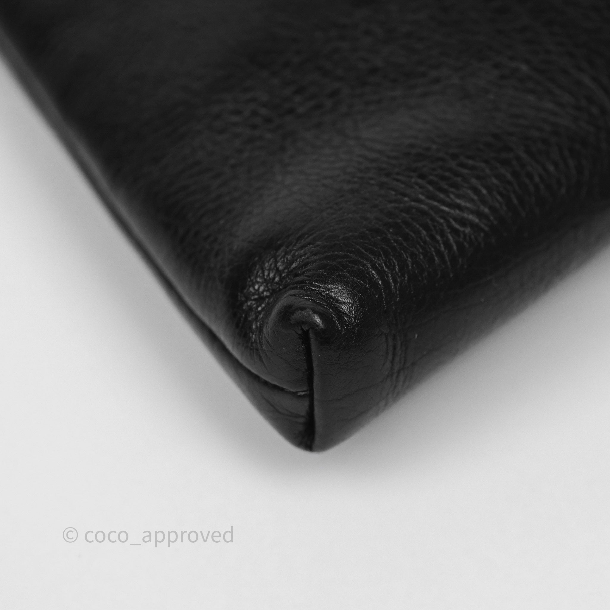 Celine Wiltern Clutch Bag in Black Calfskin Leather - Elegant Evening Purse for Women, Perfect for Parties, Weddings & Special Occasions