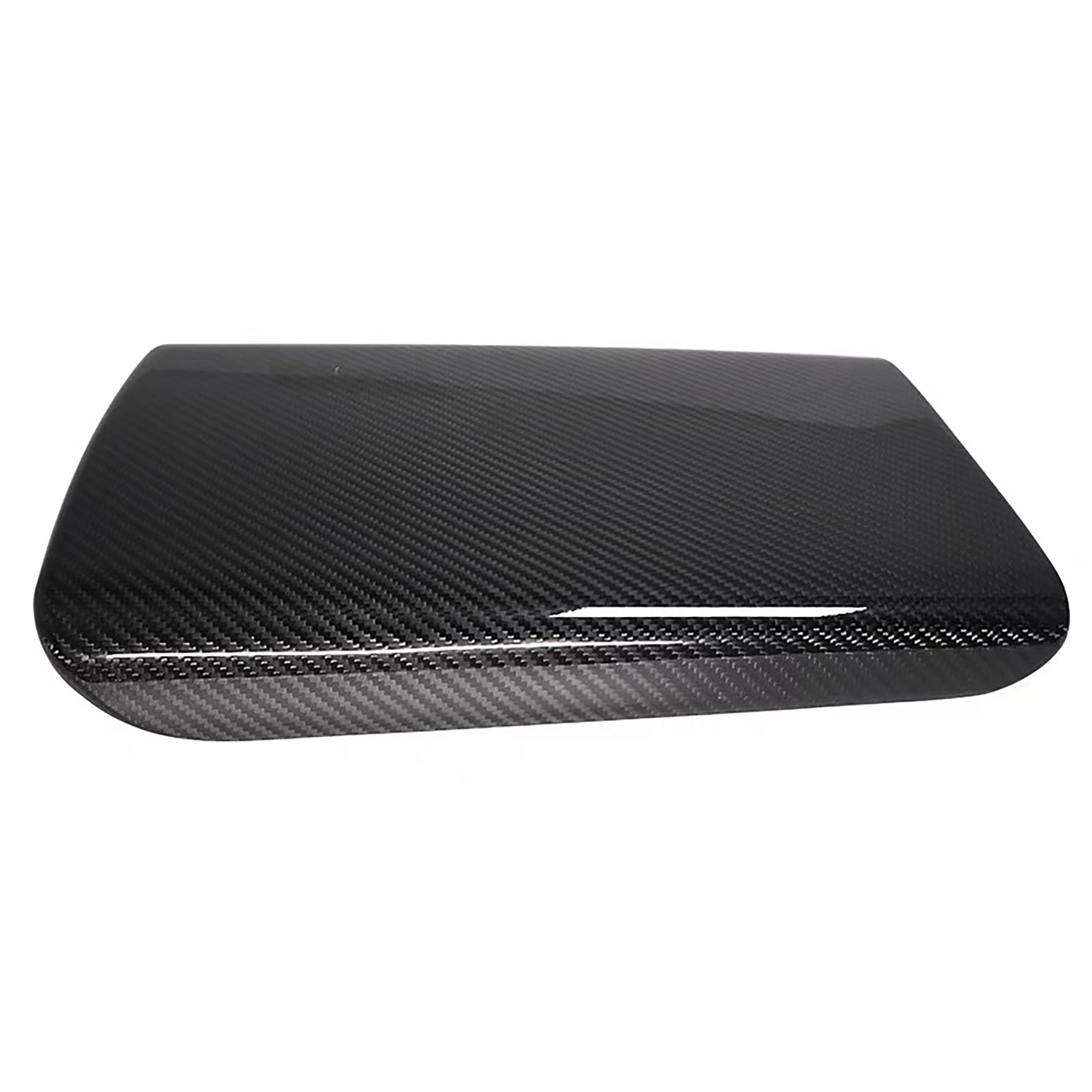 Premium Real Carbon Fiber Armrest Cover for 2021-2023 Tesla Model S & Model X - Luxury Interior Upgrade for Enhanced Comfort & Style While Driving
