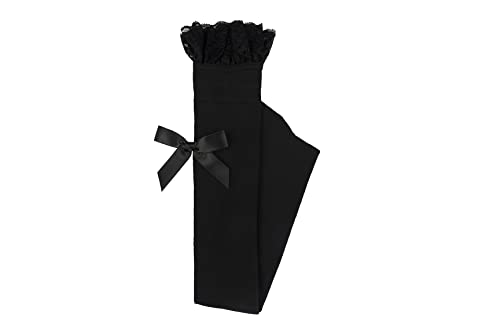 Black With Black Bow