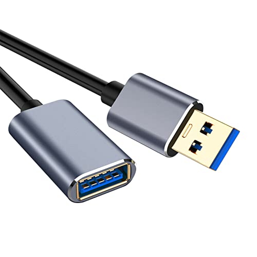 3.3FT USB 3.0 Extension Cable - High Speed Data Sync & Charging Cord for Webcam, Camera, Phone, USB Hub, Mouse, Keyboard | Perfect for Home Office, Gaming Setup & PC Accessories Connectivity
