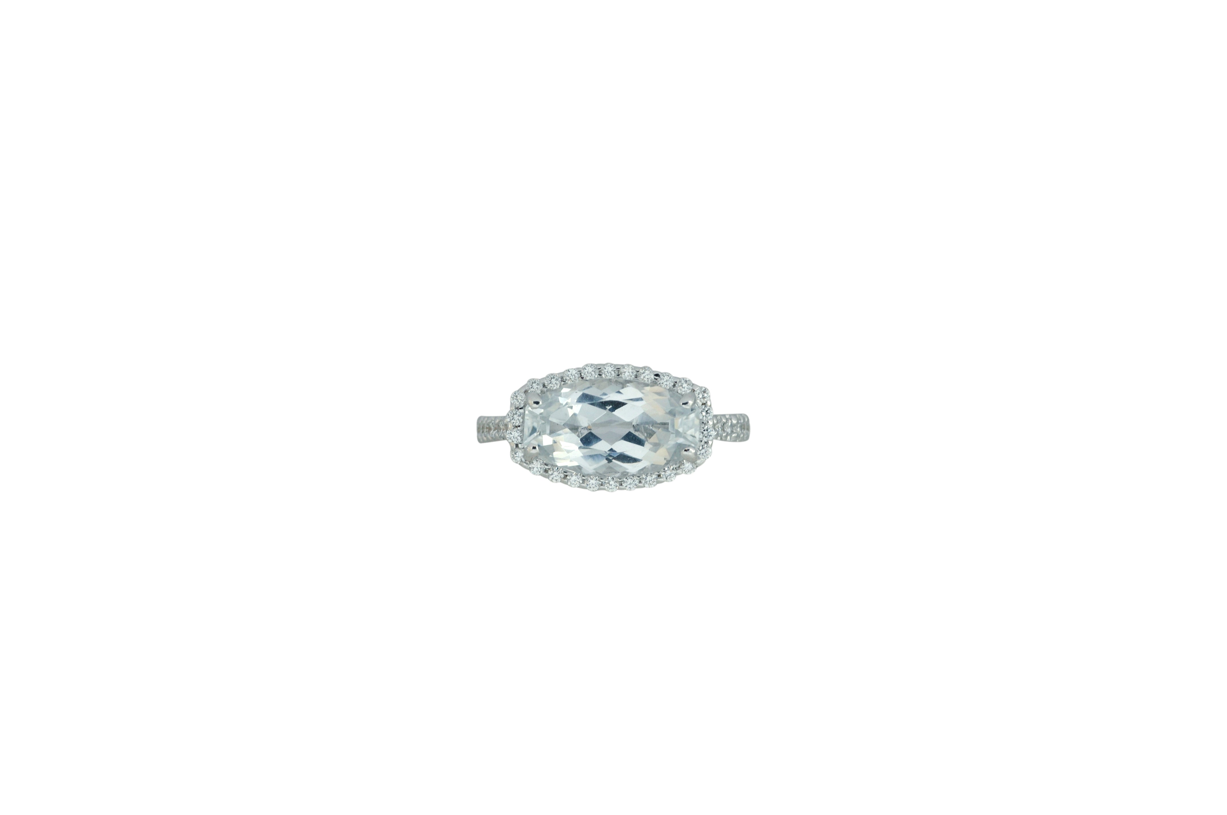 Talay Flow Wave Engagement Ring Set of 3 Stackable Bands - Perfect for Wedding, Anniversary & Everyday Wear