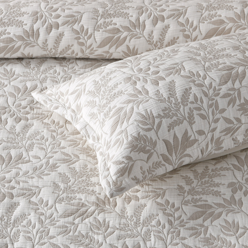 Amelia Stone Luxury Bedspread Set for Single Bed - Soft & Breathable Bedding - Perfect for Guest Rooms, Dorms, and Cozy Bedrooms