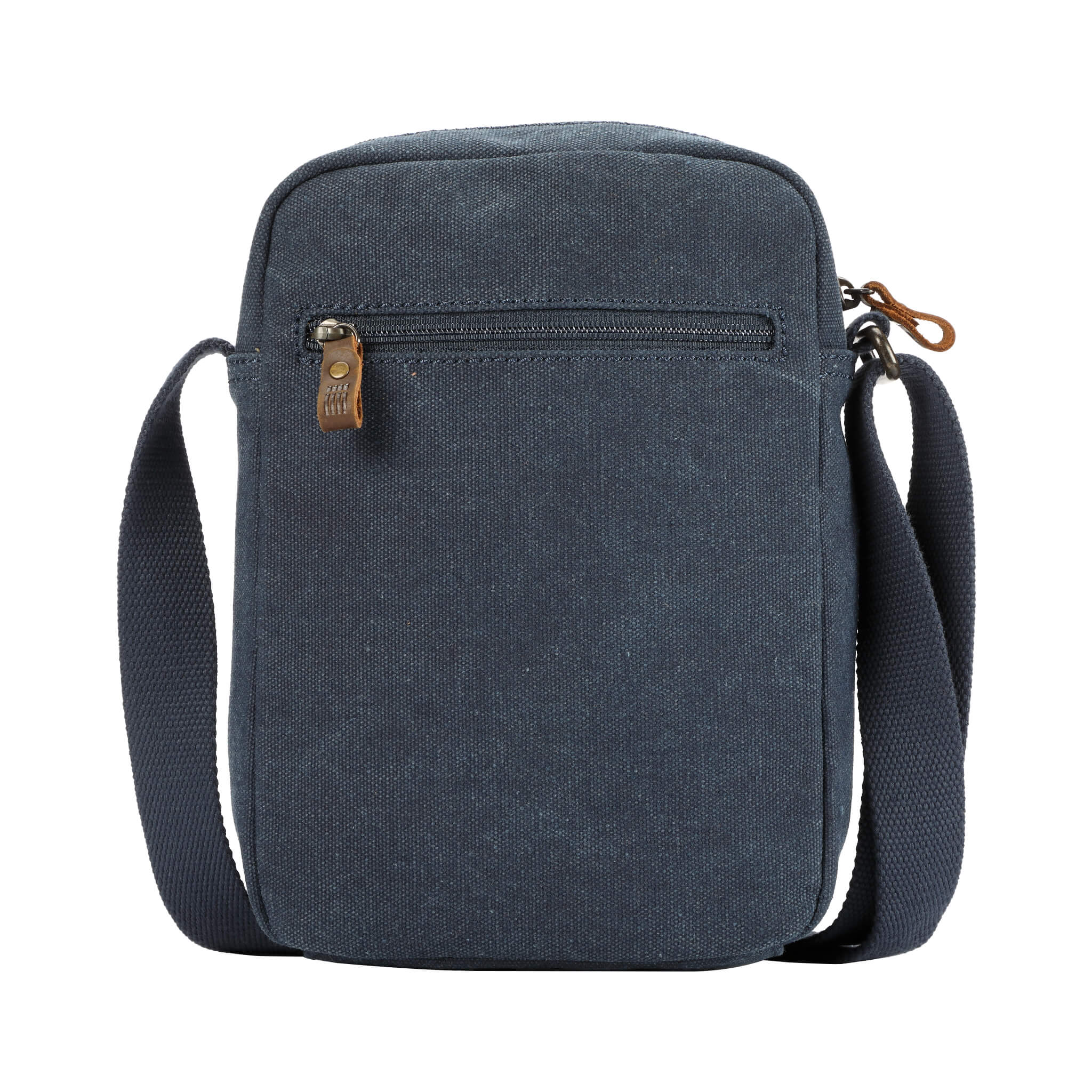 TRP0370 Troop London Classic Canvas Crossbody Bag for Men & Women - Stylish & Durable Everyday Shoulder Bag for Work, Travel & Casual Outings
