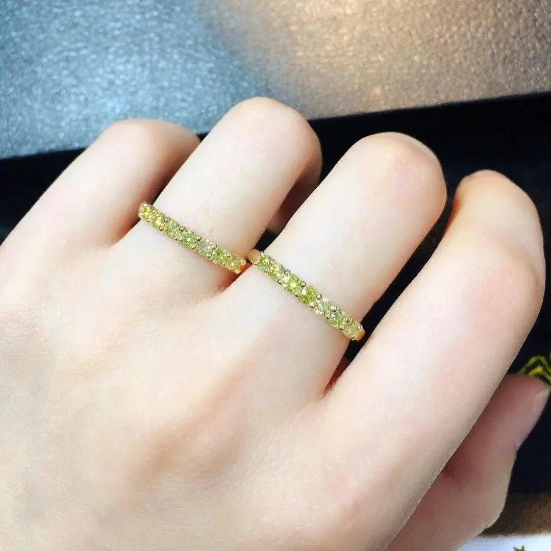 18K Gold Natural Diamond Ring for Women - Elegant Gemstone Engagement & Wedding Band - Classic Trendy Fine Jewelry for Party, Anniversary & Special Occasions - 2023 New Collection