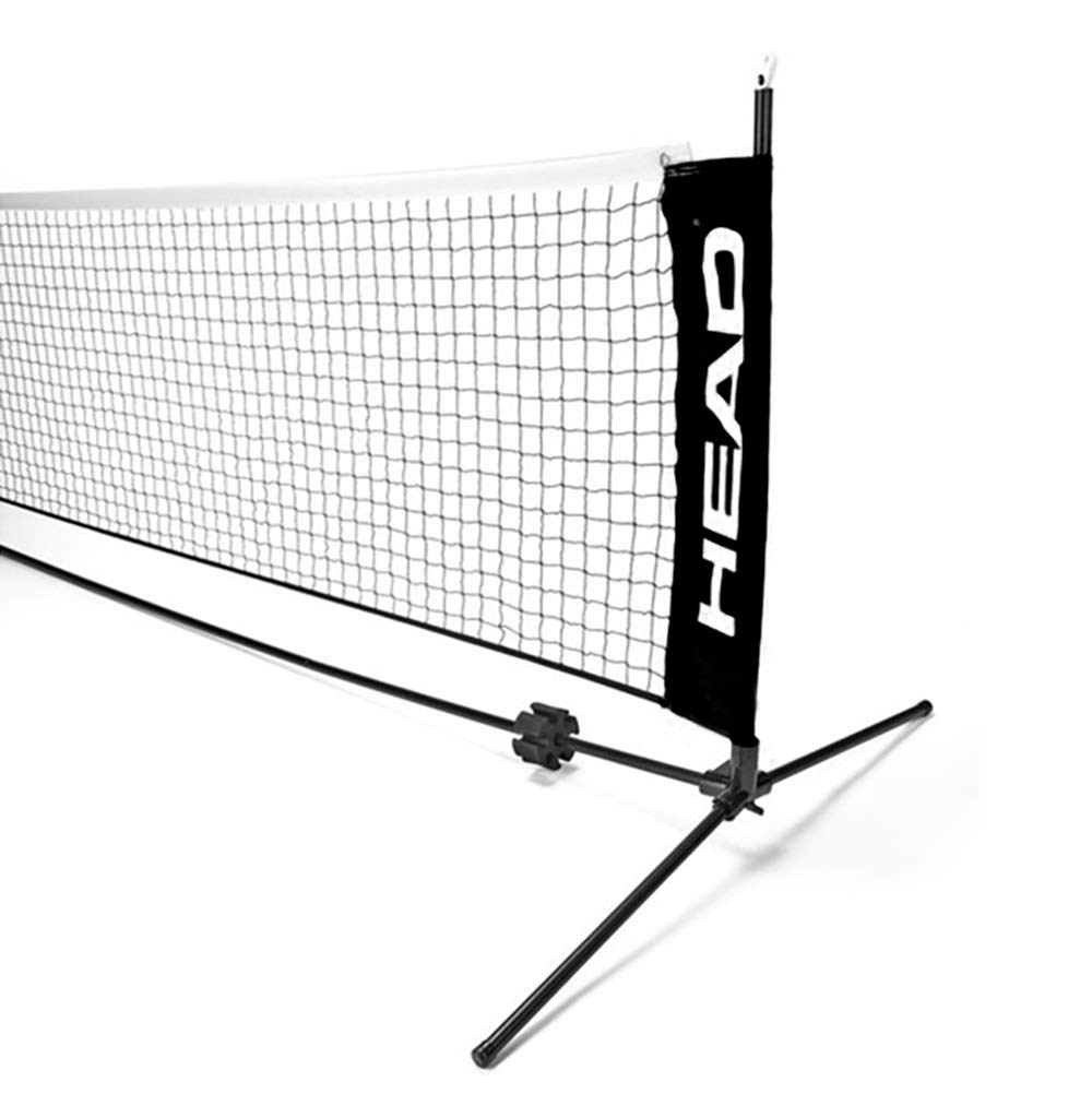 HEAD Portable 10-Foot Tennis/Badminton/Pickleball Net - Lightweight Sports Net for Outdoor & Indoor Games - Perfect for Backyard, Beach, and Park Play
