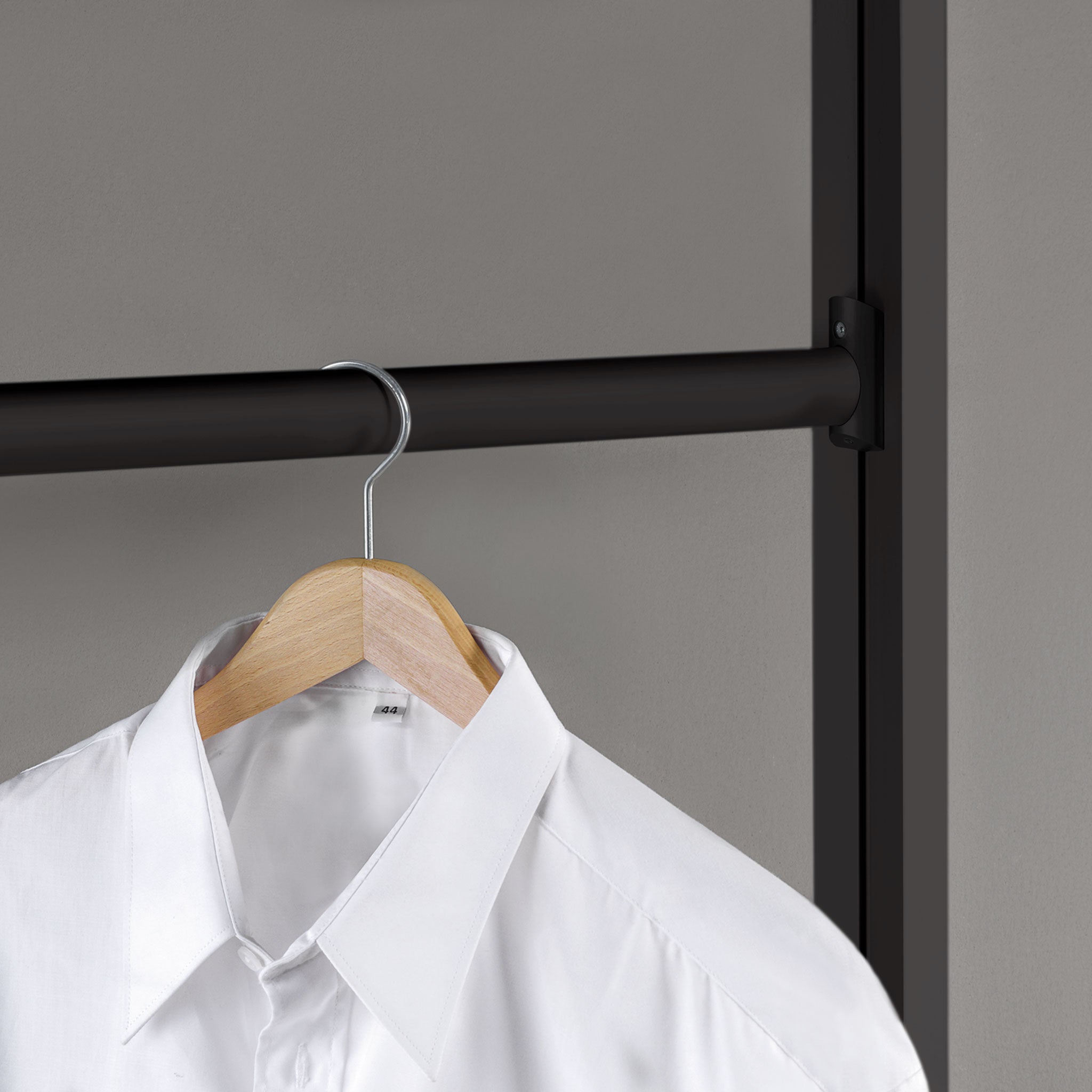 CLOS IT W 150 Modular Wardrobe System - Easy to Assemble Closet Organizer for Bedroom, Closet & Storage Room Organization