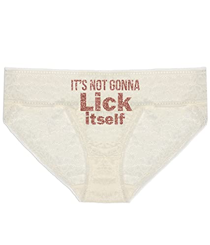 Rose Gold Lick - Off White Lace Bikini