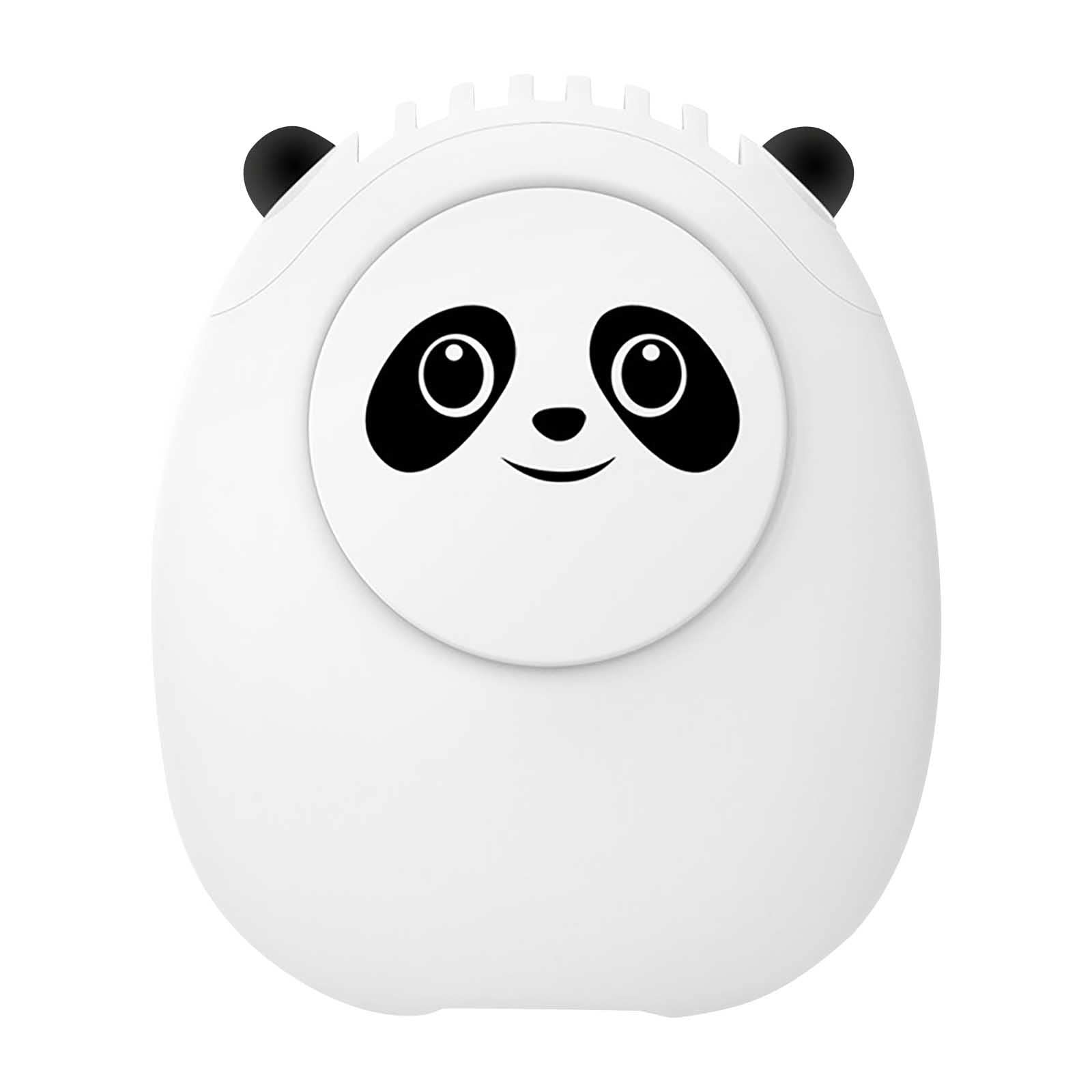 Homlpope Mini Fan - Portable USB Rechargeable Neck & Desktop Fan with Strong Wind - Perfect for Office, Travel, and Outdoor Activities