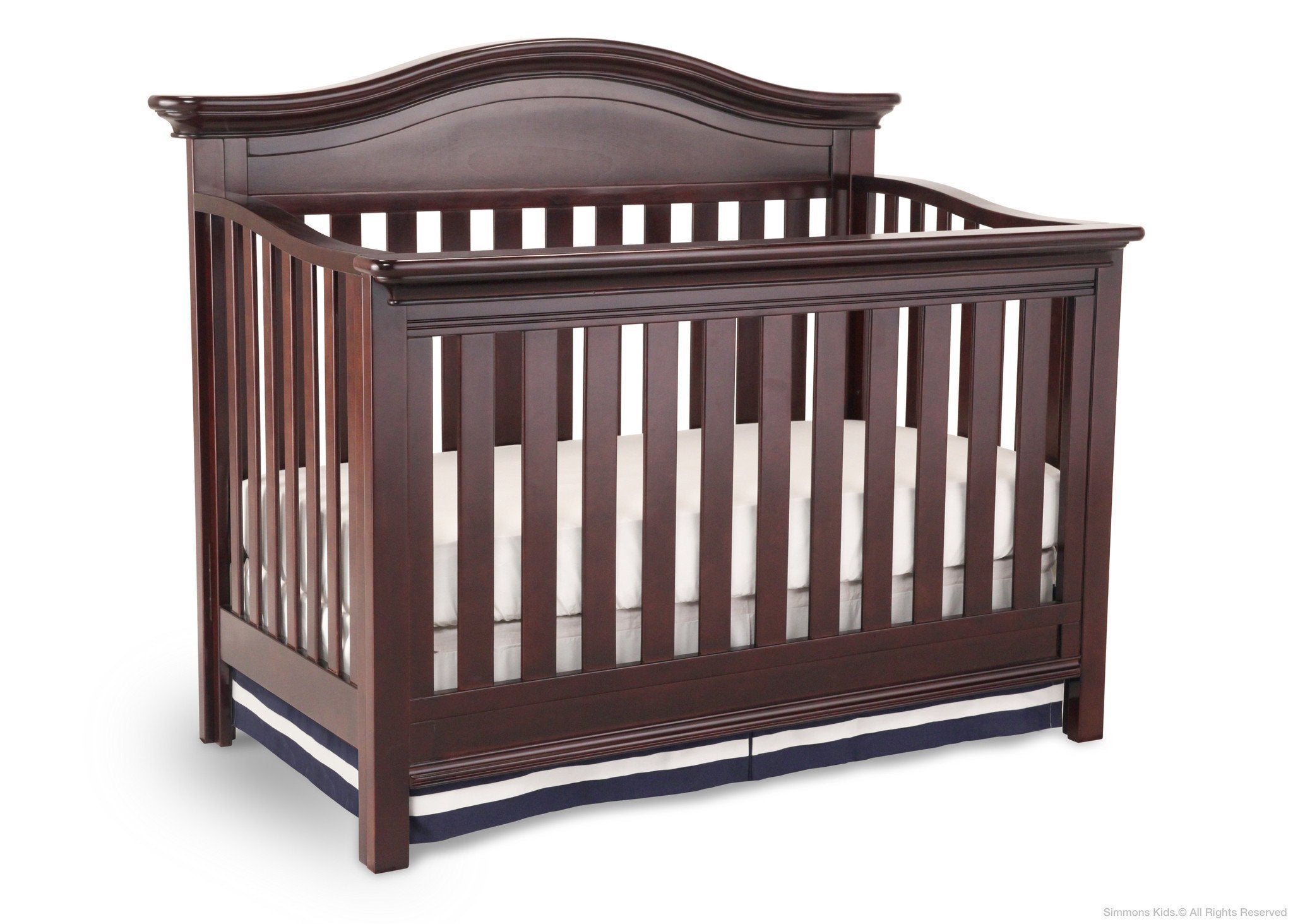 Augusta Crib 'N' More - Convertible Baby Crib with Mattress, 3-in-1 Toddler Bed & Daybed | Nursery Furniture for Boys & Girls | Perfect for Small Spaces & Growing Families