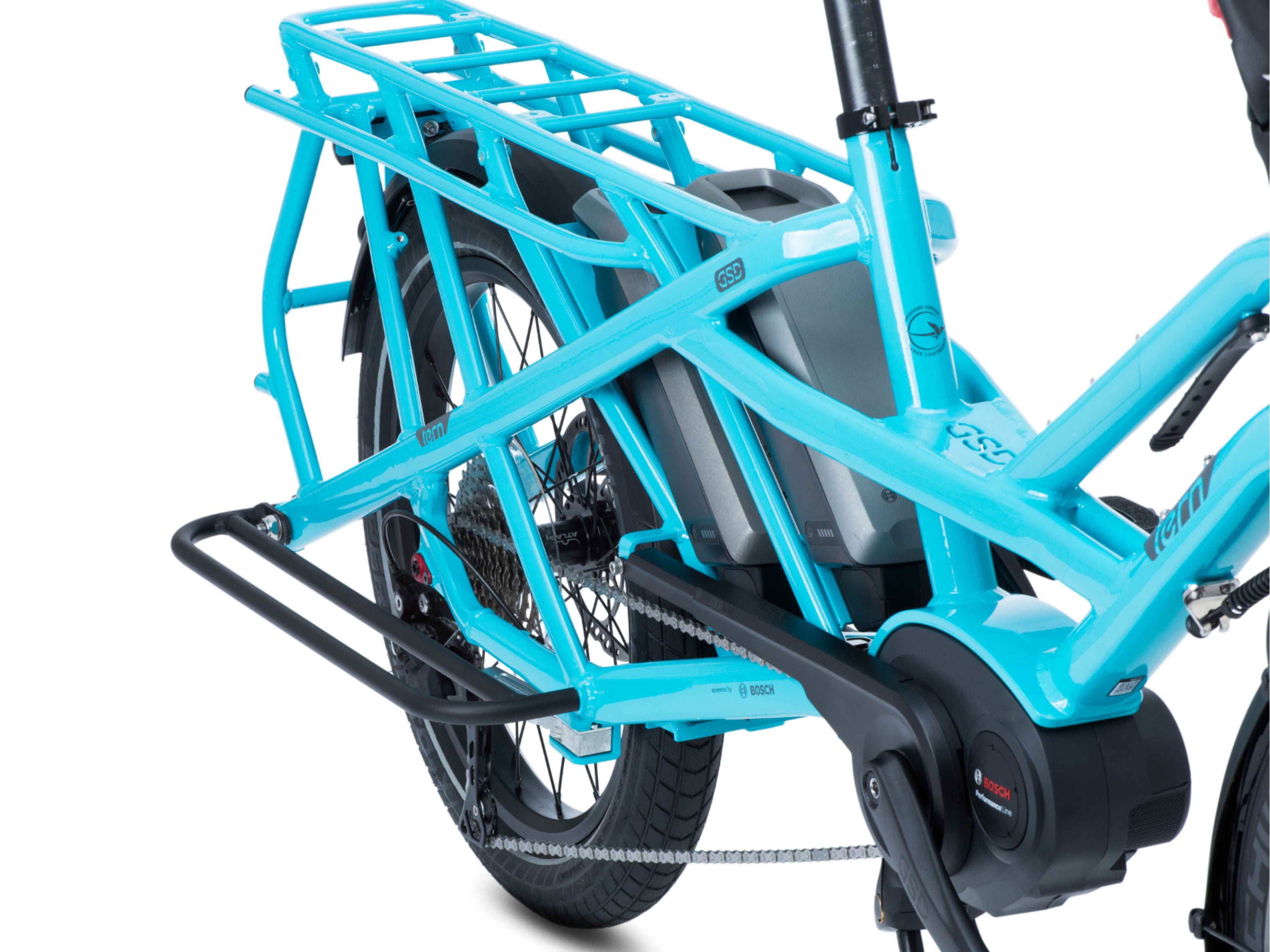 Tern Sidekick Lower Deck Bike Rack - Durable & Lightweight Rear Cargo Carrier for Bicycles - Perfect for Commuting, Grocery Shopping & Outdoor Adventures