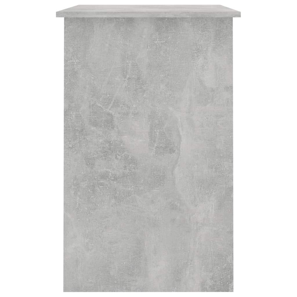 FAMIROSA Modern Concrete Gray Office Desk 39.4
