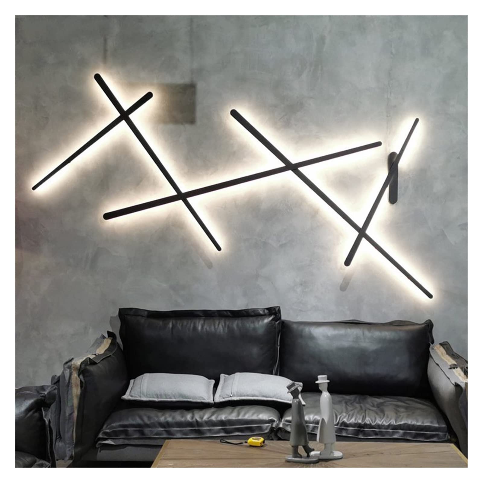 Rotatable DIY Modern LED Wall Lamp - Adjustable Indoor Lighting for Living Room, Study, Bedroom, Kitchen, Hall | Energy-Efficient Candle-Style Wall Light for Home & Office Decor