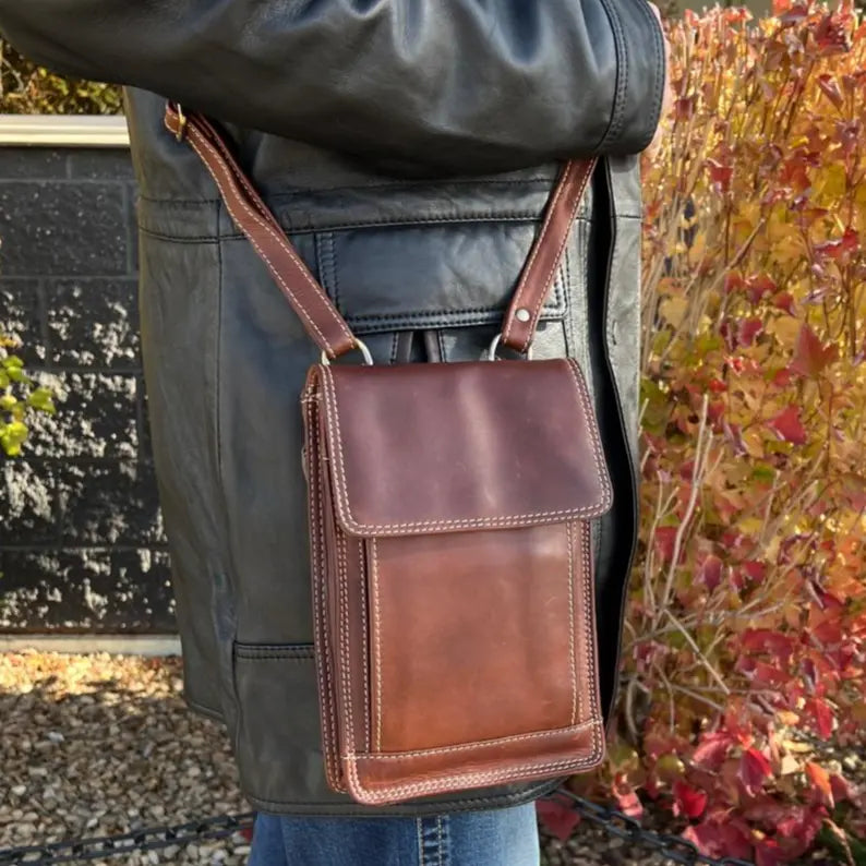Premium Leather Organizer for Men & Women - Durable & Stylish Travel Wallet, Passport Holder & Card Case - Perfect for Business Trips, Vacations & Everyday Use