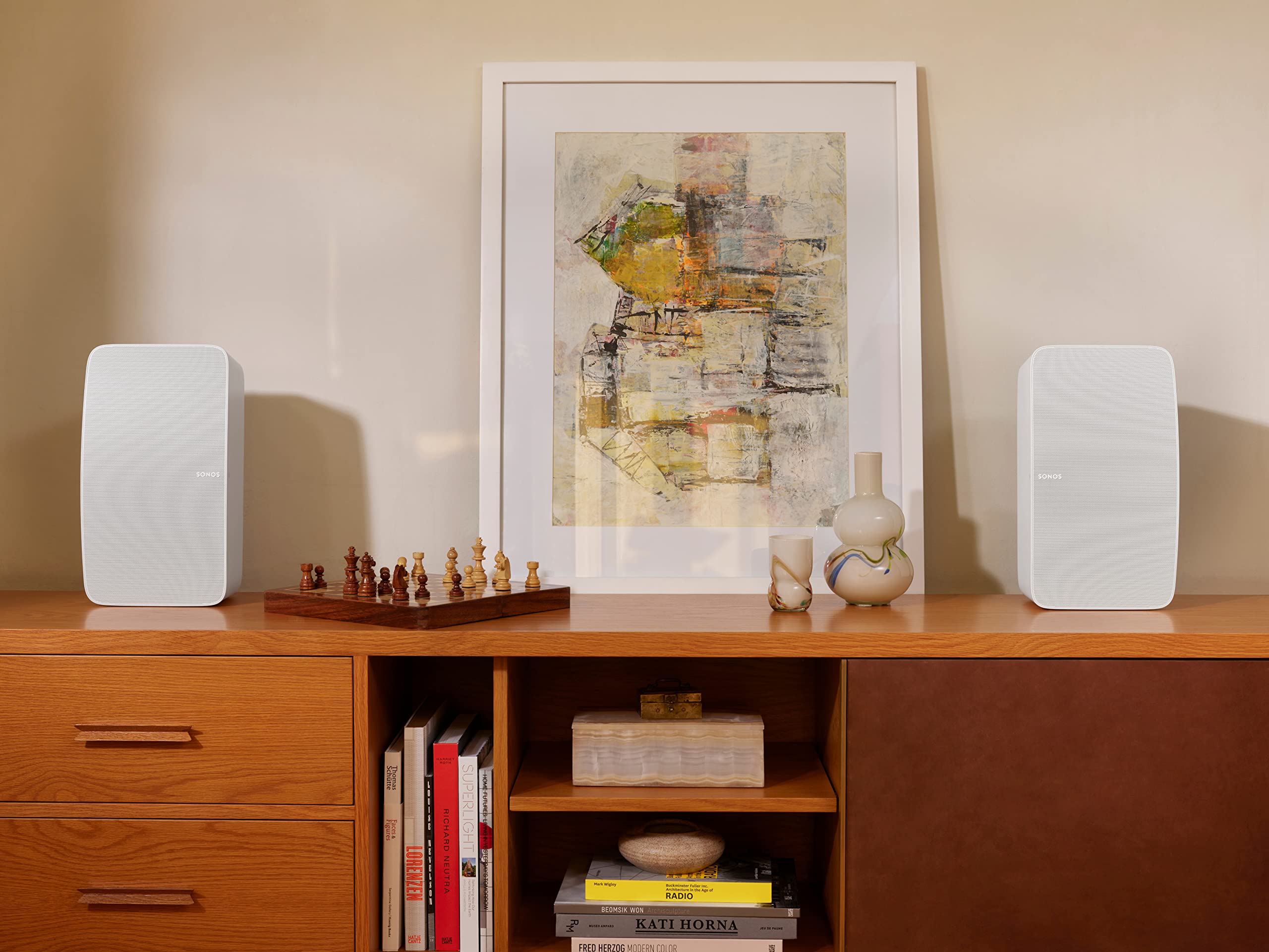 Sonos FIVE High-Fidelity Wireless Speaker - Premium Black Home Audio System for Streaming Music, Parties & Home Theater Surround Sound