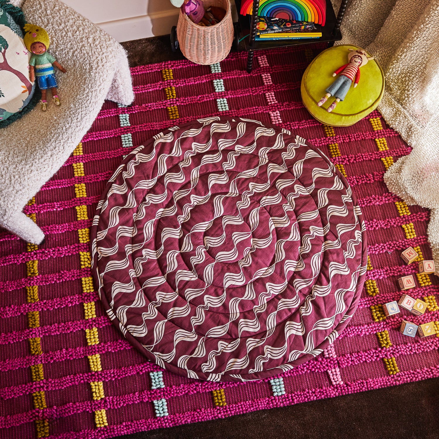 Non-Toxic Baby Play Mat - Extra Large Waterproof Foam Floor Tiles for Kids & Toddlers - Soft Crawling & Play Area for Nursery, Daycare, Living Room - JARVIS Play Mat