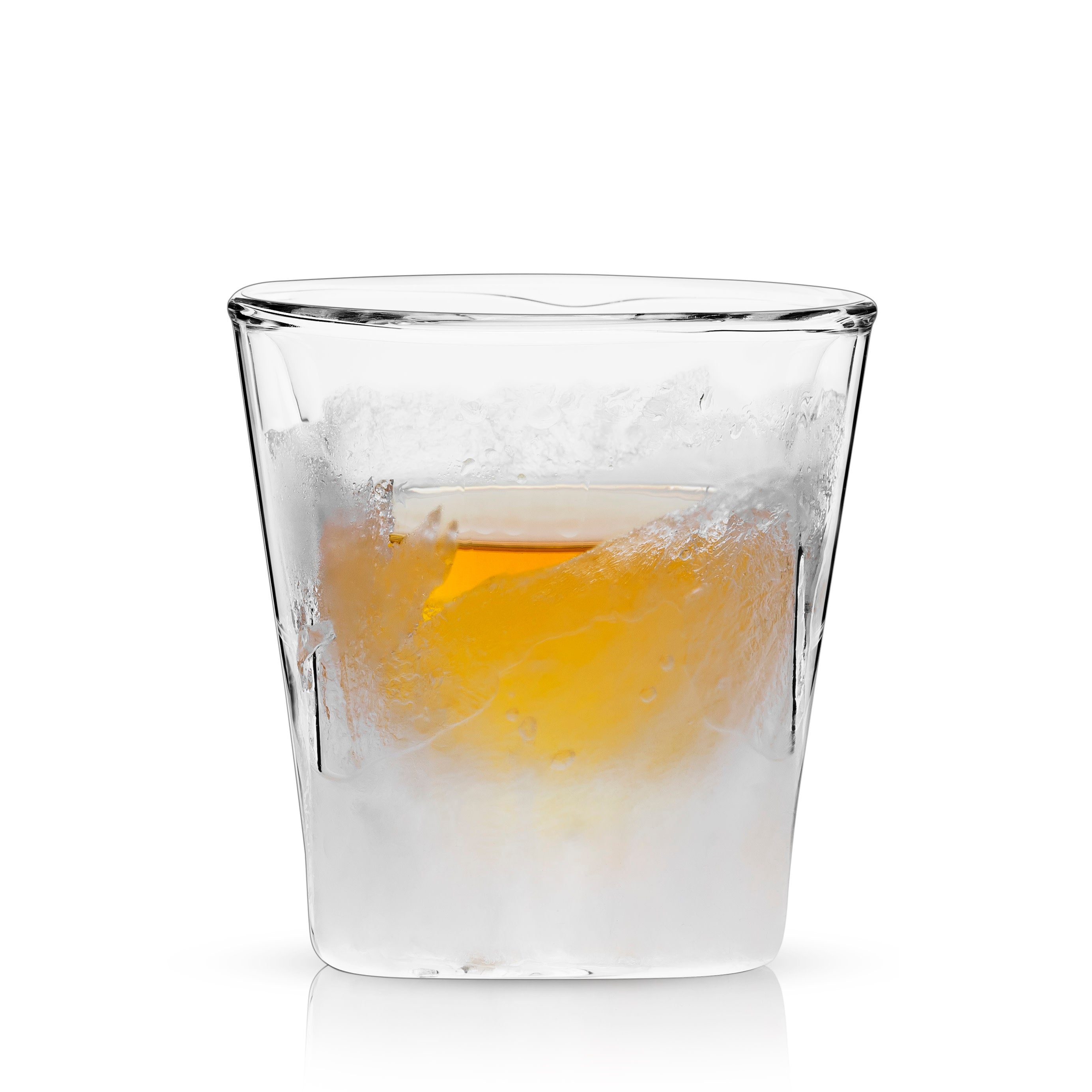 Premium Double Walled Whiskey Glasses Set - 12oz Insulated Tumbler for Scotch, Bourbon & Cocktails - Perfect for Home Bar, Gifts & Entertaining