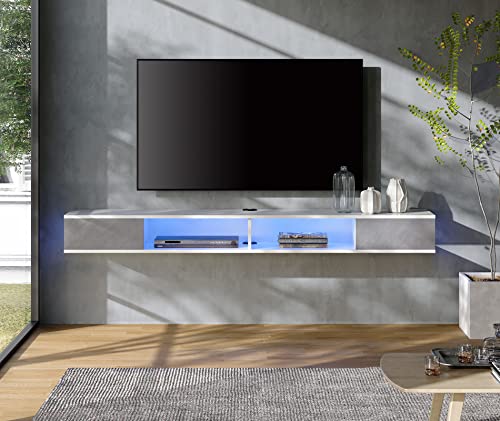 White&grey&blue Lights
