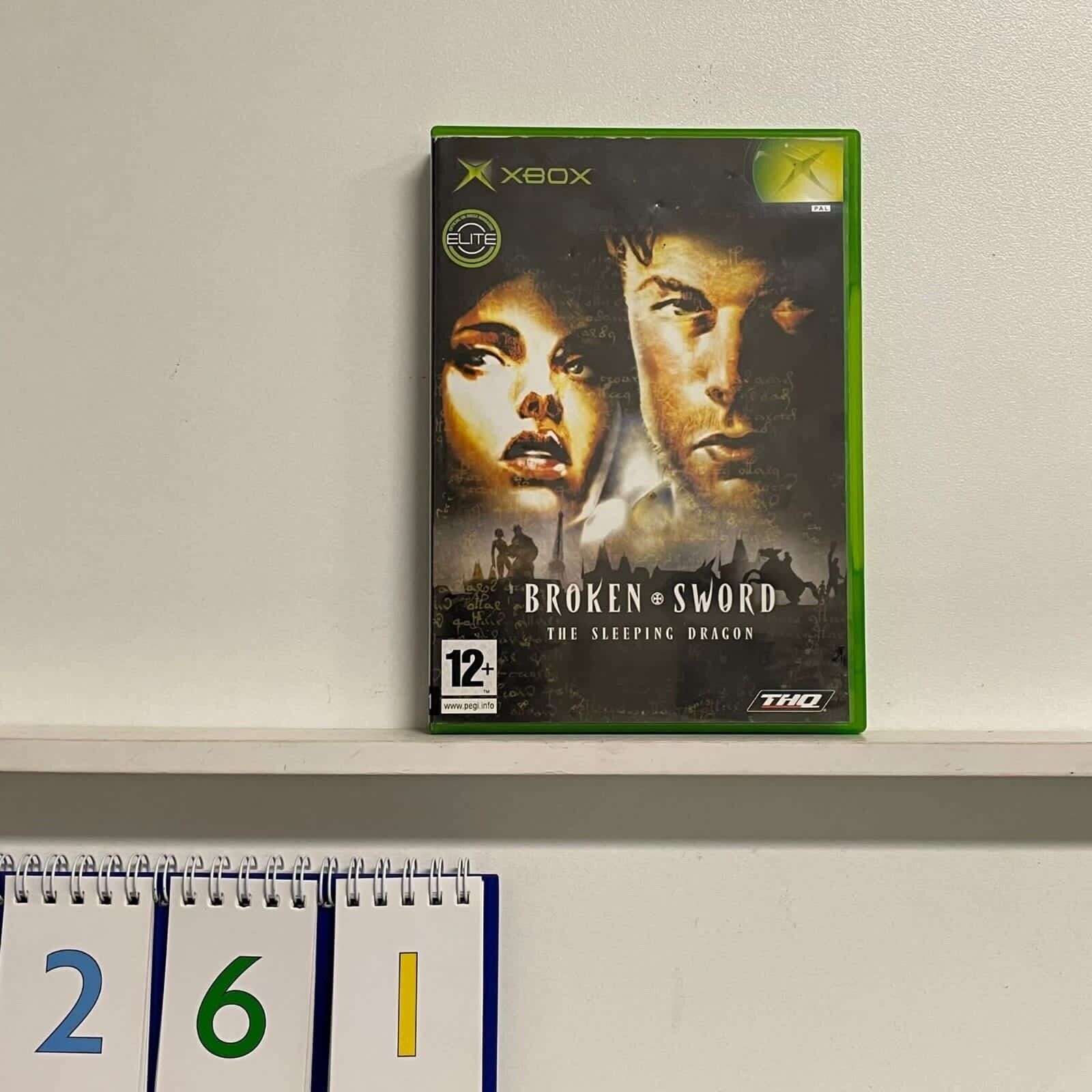 Broken Sword: The Sleeping Dragon - Original Xbox Game with Manual (PAL Version) | Classic Adventure Game for Xbox Enthusiasts & Retro Gaming Collectors