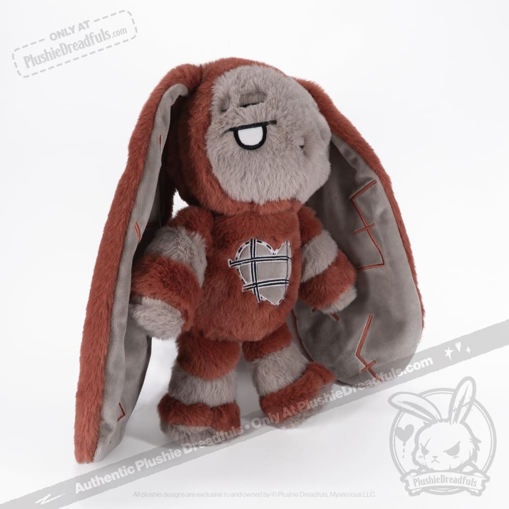 Plushie Dreadfuls Antisocial Personality Disorder Rabbit V2 - Soft Stuffed Animal Toy for Mental Health Awareness, Comfort & Therapy | Perfect Gift for Anxiety Relief, PTSD Support & Emotional Healing