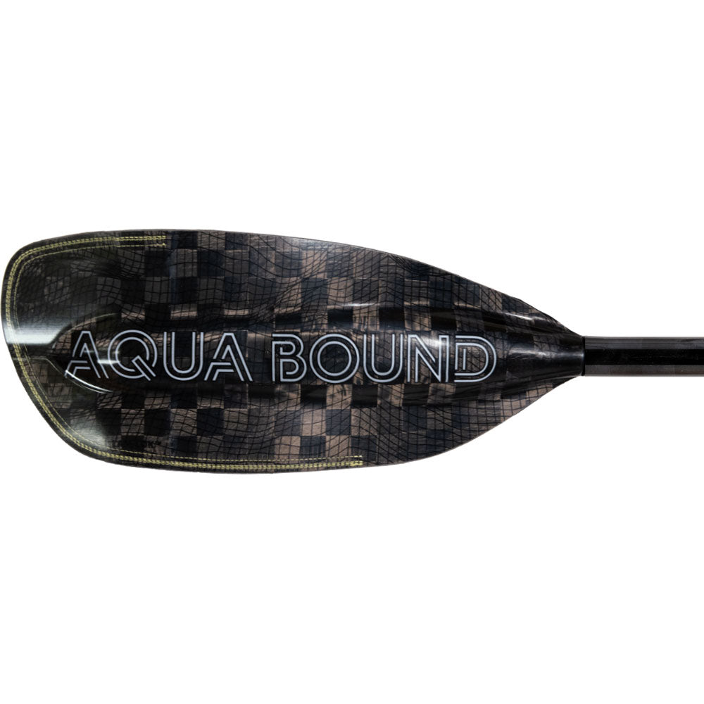 Aqua Bound Aerial Minor Carbon Bent Shaft 1-Piece Kayak Paddle - Lightweight & Durable for Touring, Fishing & Recreational Kayaking