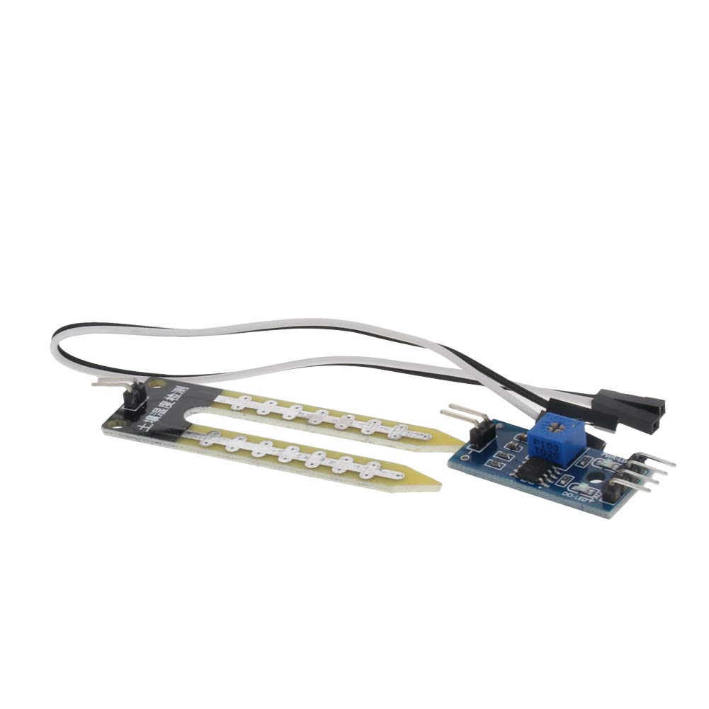 Fielect Soil Moisture Sensor for Arduino TE215 - Digital Plant Watering System, Soil Hygrometer for Gardening, Smart Irrigation Control - Perfect for Indoor Plants, Greenhouse & Hydroponics