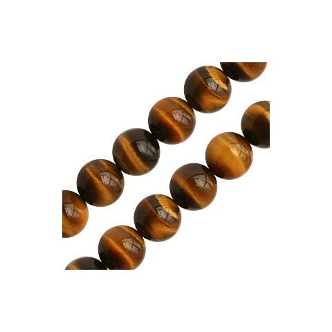 Wholesale Natural Tigers Eye Quartz Beads 16 Strand - 3mm to 12mm High Quality Gemstone Beads for Jewelry Making, DIY Crafts & Healing Crystals