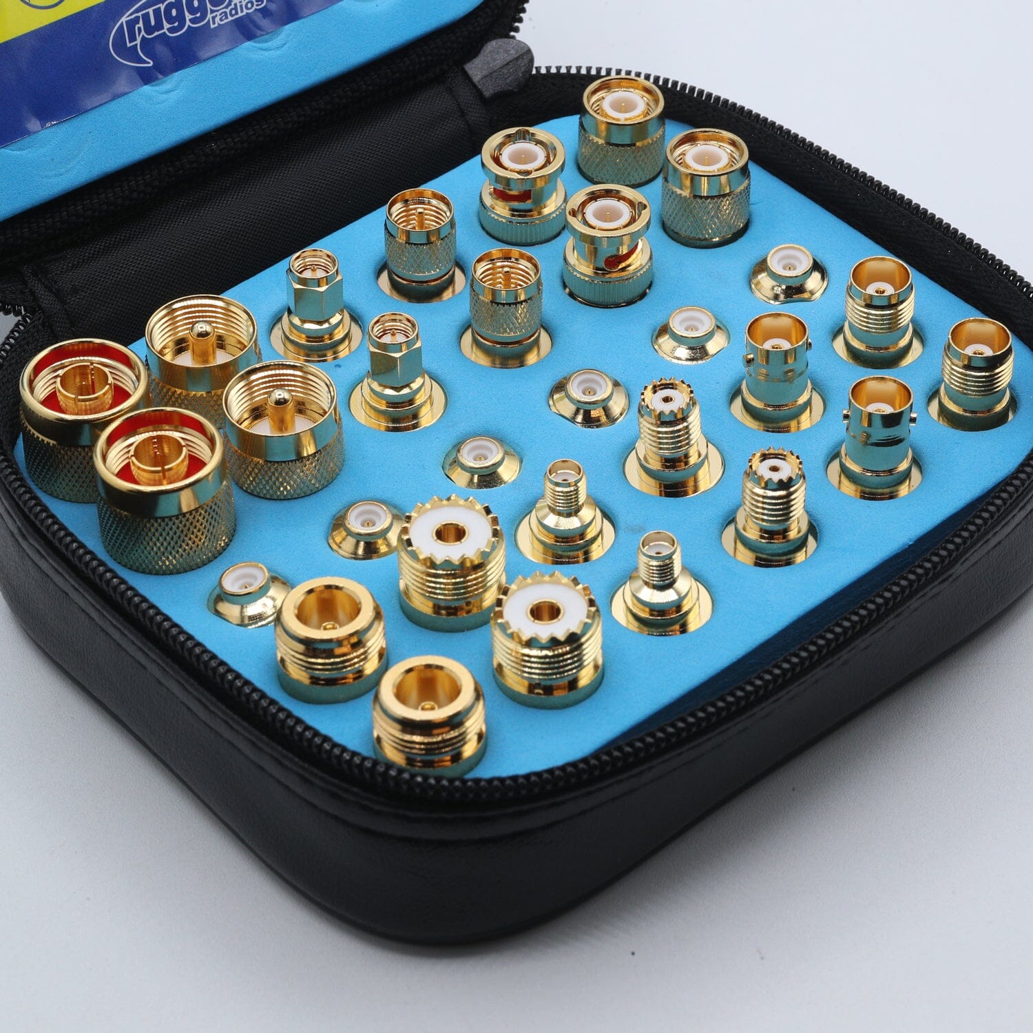 Gold Plated BNC and NMO Antenna Connector Kit - High Quality RF Coaxial Adapter for Car Radio, CB, Ham Radio & Marine Communication - Perfect for Vehicle Installation and Signal Boosting