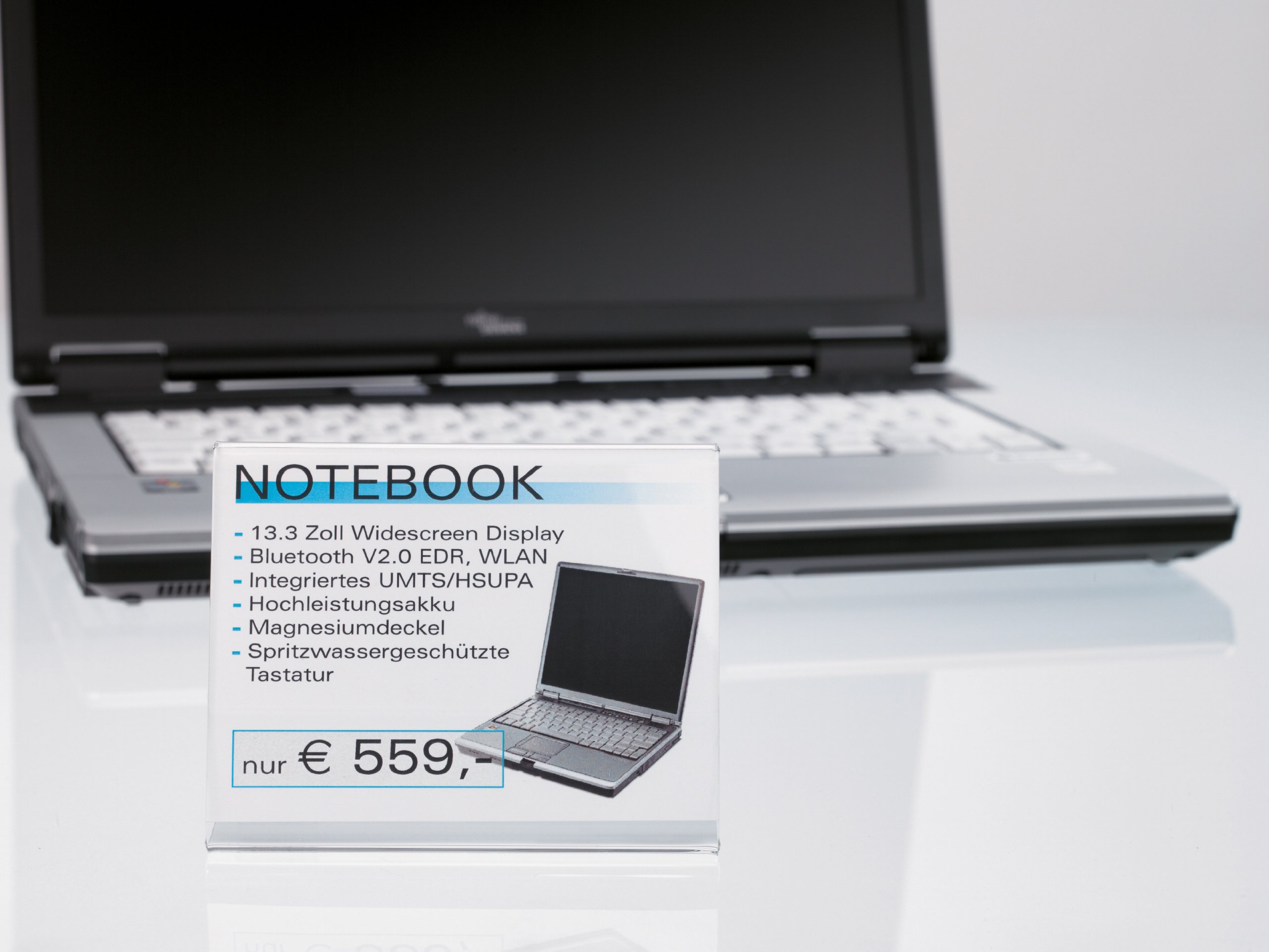 Clear PA107 Information and Price Holders for 3.54 x 2.36 Inches - Perfect for Retail Displays, Menu Boards, and Office Organization