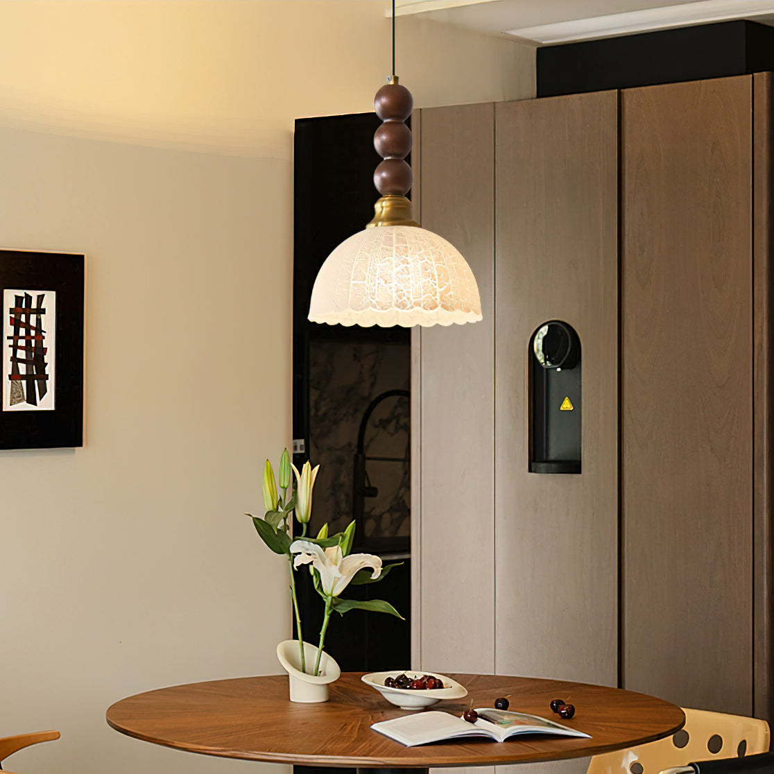 Chic and Modern Chrasy Pendant Lamp - Elegant Hanging Light Fixture for Dining Room, Kitchen Island, or Bedroom Decor