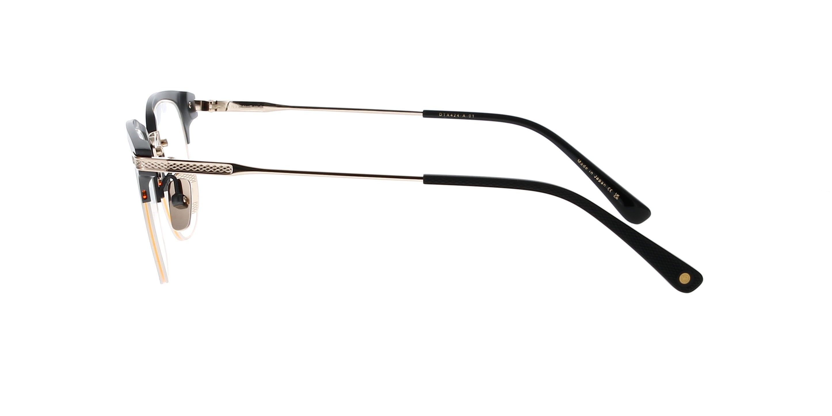 Dita Union Two DTX424 Sunglasses - Polarized Aviator Style for Men & Women - UV Protection, Lightweight & Comfortable - Perfect for Driving, Travel & Outdoor Activities