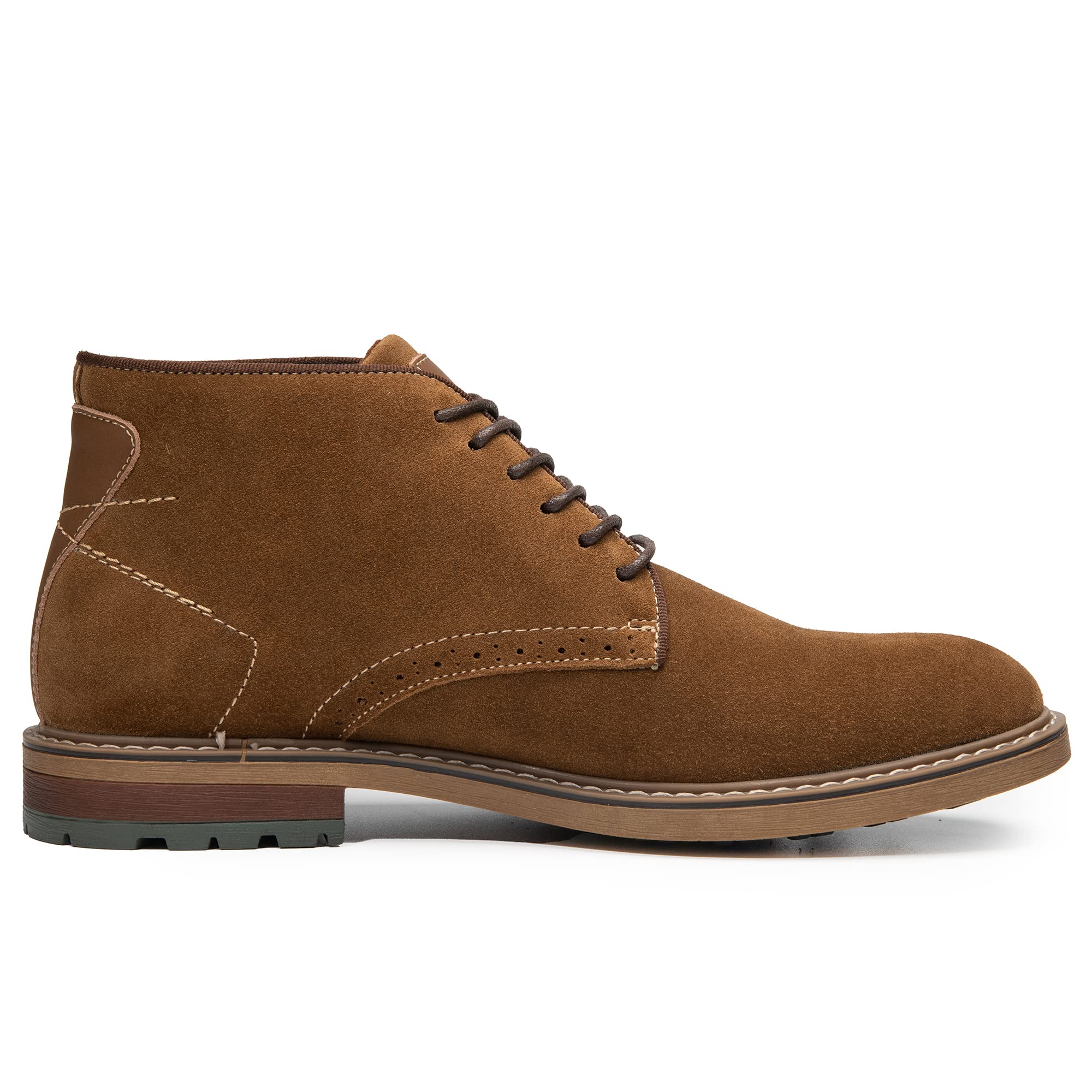 Arkbird Men's Leather Oxford Dress Boots - Premium Formal & Casual Boots for Business, Office, and Everyday Wear