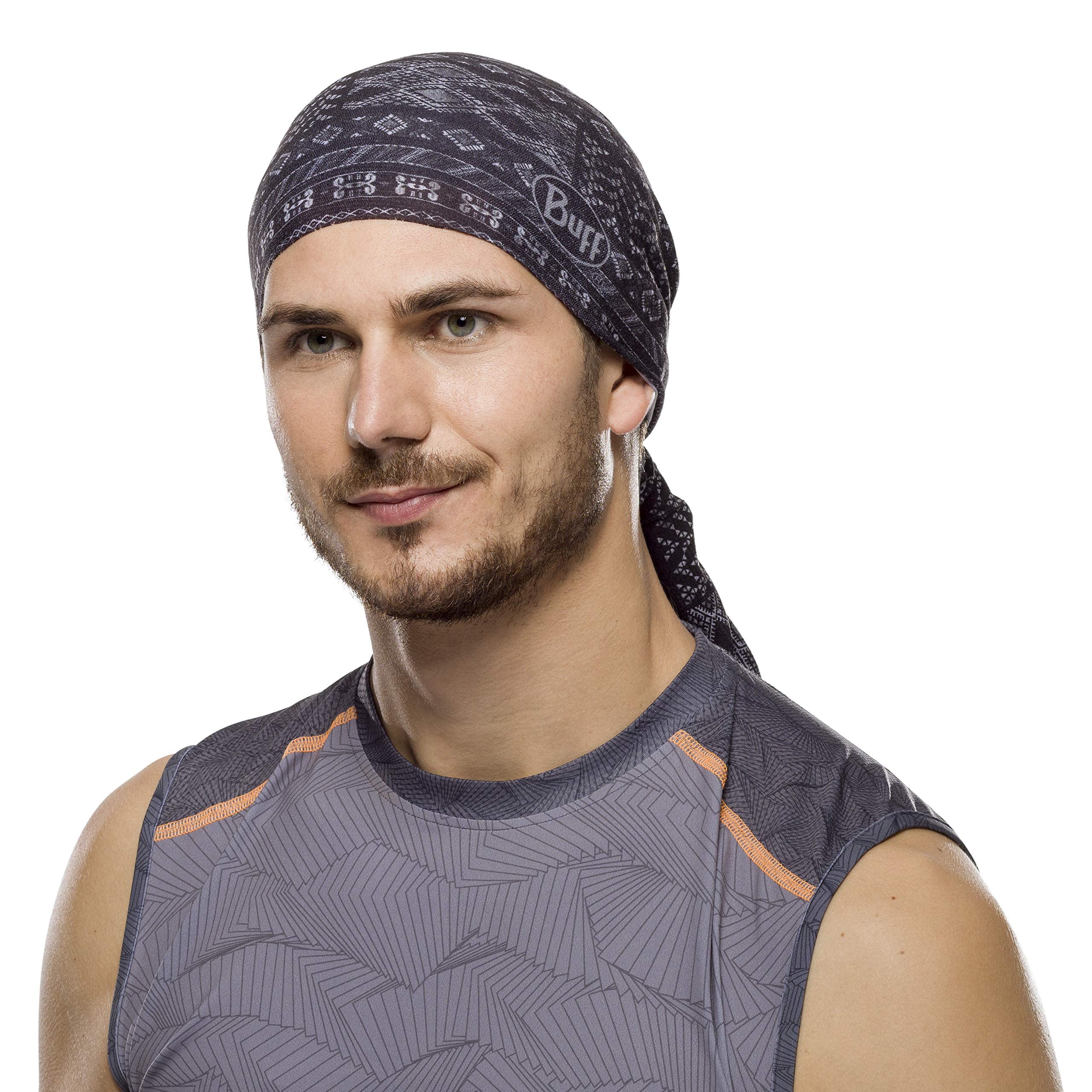 BUFF Coolnet UV+ Multifunctional Headwear - Sun Protection, Moisture Wicking & Breathable for Outdoor Activities, Running, Hiking, and Cycling