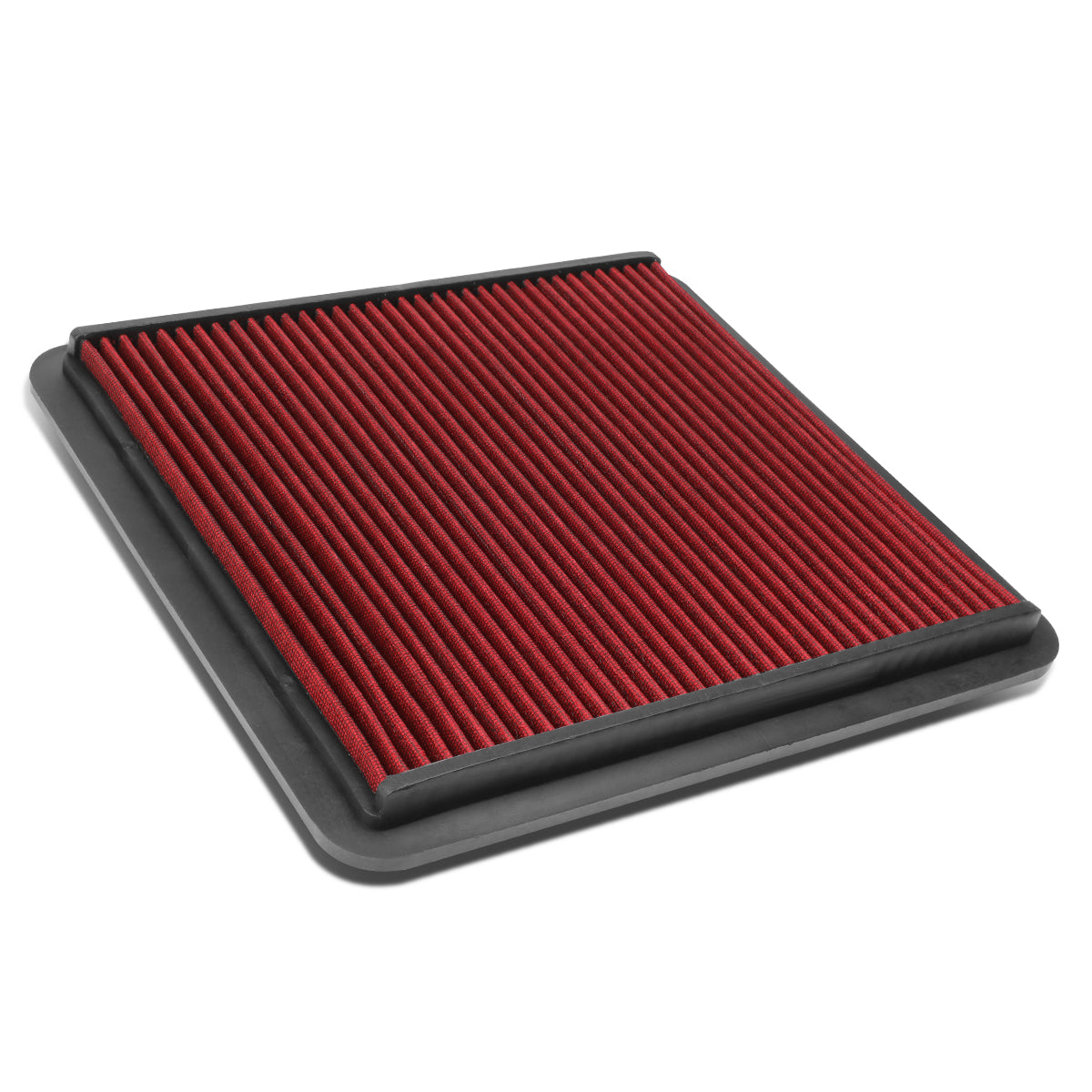 High Performance Drop-in Panel Air Filter for 2008-2016 Lexus LX570 & Toyota Land Cruiser 4.6L 4.7L 5.7L - Red - Improve Engine Airflow & Fuel Efficiency for Off-Road Adventures & Daily Driving