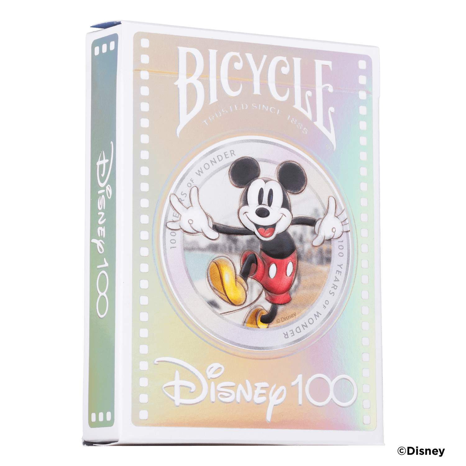 Disney 100th Anniversary Collectible Playing Cards - Bicycle Brand - Perfect for Game Nights, Magic Tricks & Disney Fan Collections
