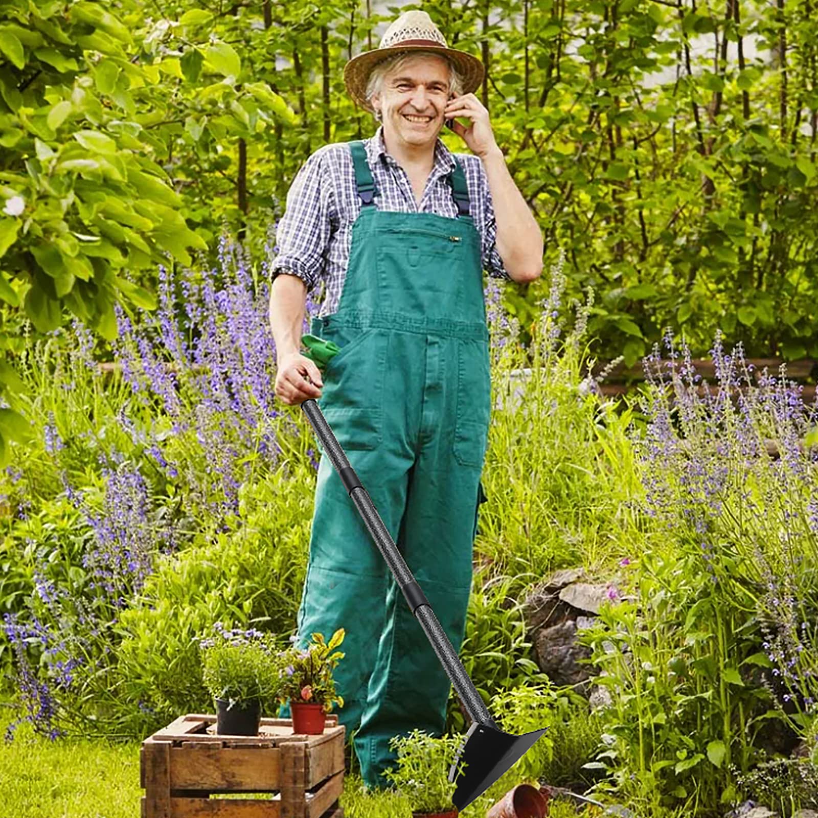 Sharp Triangle Garden Hoe - 60