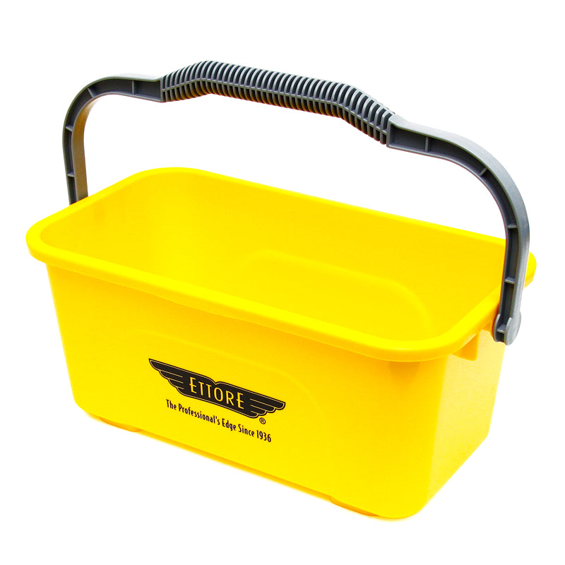 Ettore Super Compact 3 Gallon Bucket - Lightweight & Durable Cleaning Bucket for Home, Car Wash, and Outdoor Use