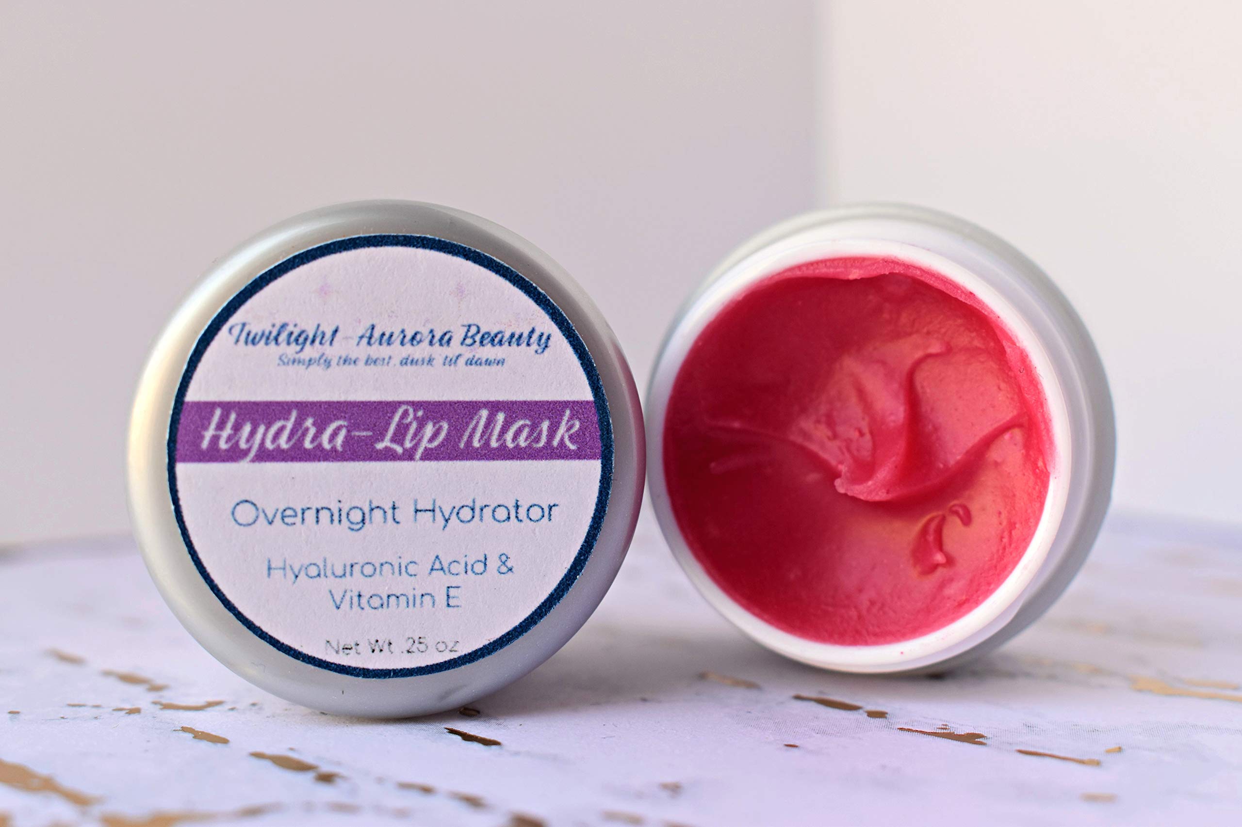 Hydrating Hyaluronic Acid Lip Plumping Mask - Overnight Moisturizing Lip Treatment for Dry Lips | Perfect for Nighttime Care & Pre-Makeup Prep