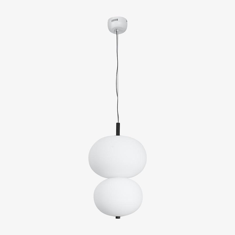 Ilargi Pendant Light - Modern Moon-Shaped Hanging Light Fixture for Dining Room, Kitchen Island, Bedroom & Living Room Decor