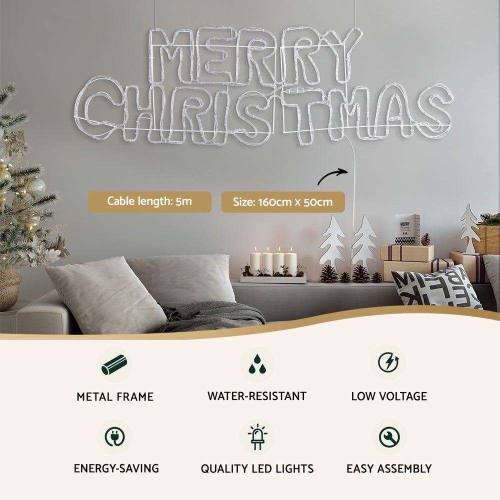 360 LED Rope Light Outdoor Christmas Decoration - 160cm Waterproof String Lights for Holiday, Party, Garden, Patio & Home Decor