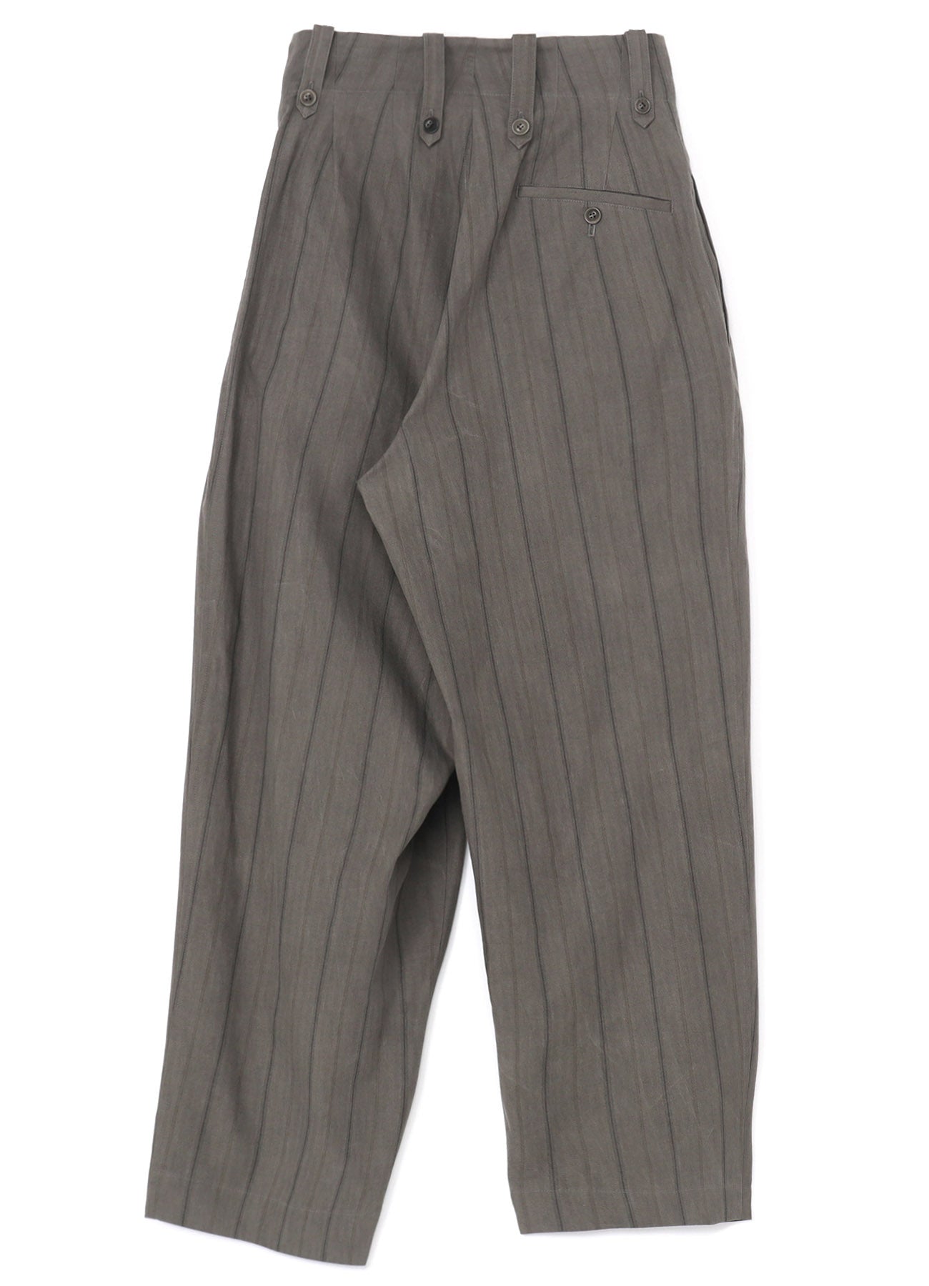 Premium Cotton Stripe Ink Dyed Gurkha Pants for Men - Comfortable & Stylish Casual Trousers for Outdoor Adventures, Travel & Lounge Wear