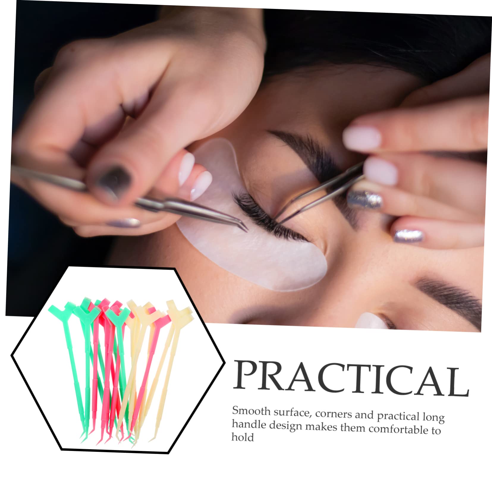 Minkissy Professional Eyelash Extension Kit - Y-Shaped Lash Lifting Tools, 18-Piece Set for Women | Salon-Quality Eyelash Grafting & Volume Lash Enhancement | Perfect for Home Use & Professional Stylists