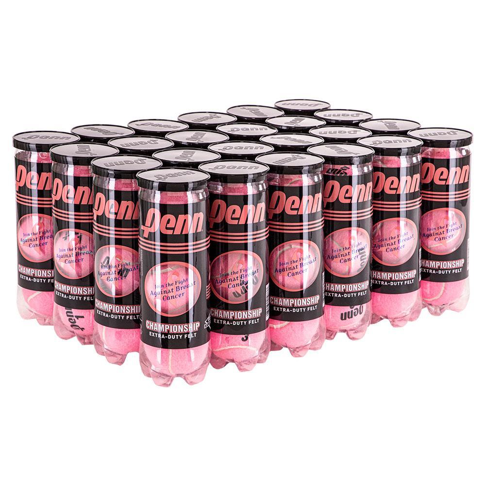 Championship Pink Tennis Ball Case - Durable Tennis Ball Holder for Women & Girls - Perfect for Tennis Practice, Matches & Storage