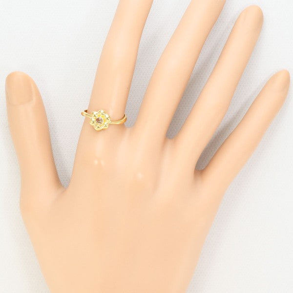 18K Yellow Gold Aquamarine Ring for Women - Elegant March Birthstone Jewelry Gift for Anniversary, Engagement & Special Occasions